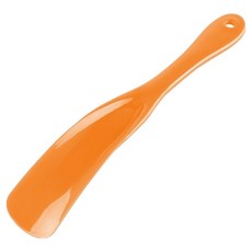 휴대용 미니 플라스틱 짧은 신발 주걱 13.5g, 오렌지, 1개