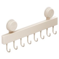 ARYKO 免鑽孔黏貼式廚具架 40 x 3.4 x 11 cm, 奶油色, 1個