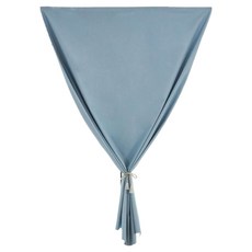 KODACHIEF 隔斷簾 臥室家用 家居裝飾 魔鬼氈遮光窗簾, 40 深天藍色