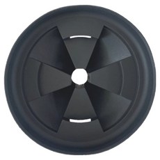 인싱크이레이터 스플래시가드 고무캡 8.5cm, 블랙