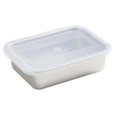 알텐바흐 스텐밧드 직사각, 스텐 용기 + 와이어망 + 뚜껑, 1개