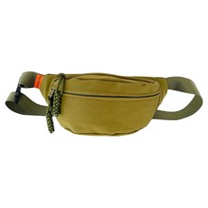 Steadial 簡約休閒郵差自行車腰包, 綠色, 1個