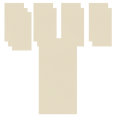 쇼핑닥터 셀프 접착 단색 인테리어 테코 타일 30 x 60 cm, 소프트매트베이지, 10개