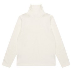 兒童素色高領T恤