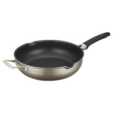 THERMOS 膳魔師 Duracore不沾多功能炒鍋, 30cm, 1個