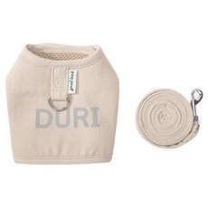 寵物星樂園 寵物胸背帶牽引繩, 1個, 棕色