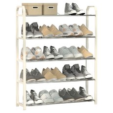 酷搜 組裝式收納鞋櫃 56cm, 白色, 5層