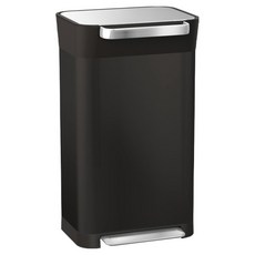 조셉조셉 타이탄 컴팩터 압축 휴지통 30L, 블랙