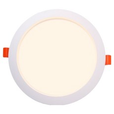 비츠조명 LED DC타입 다운라이트 매입등 12W 130mm, 화이트 + 주백색, 1개