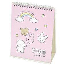 DONNAANDFRIENDS 2026 心靈桌曆, 混合顏色, 1個