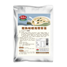 馬玉山 鰹魚味噌海帶芽湯, 1kg, 1個