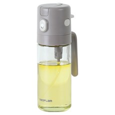 네오플램 듀얼 2way 오일 스프레이 유리 디스펜서 토프, 1개, 550ml