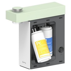 Quming 現代Cuming Delight迷你免插電設計飲水機 鼠尾草綠 HQPM15C20E 顧客自行安裝