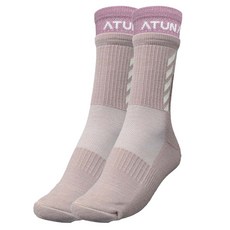 ATUNAS 歐都納 女款 中筒厚底美麗諾羊毛襪 A1ASGZ09N, 1套, 粉紅色