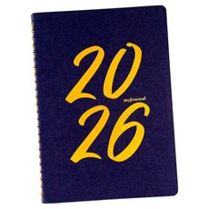 conifer 綠的事務 2026年復刻經典活頁橫式週誌, 1個, 藍色