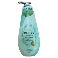 水平衡 RELAX 紓壓香氛沐浴乳 靜謐森林, 1個, 700g