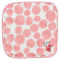 kontex 日本製純棉雙層刺繡方巾小手帕