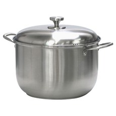 Kitchen Art Queens IH 不鏽鋼湯鍋, 1個, 34cm, 銀色