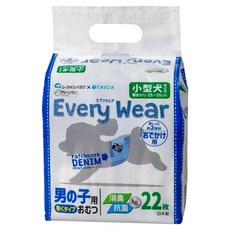 Clean One Every Wear 外出用禮貌尿布 小型公犬用, 1個, 22個裝, 17 x 13.5 x 18.5cm