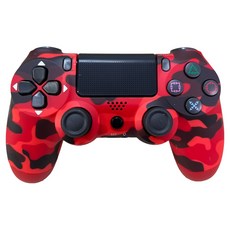 副廠 PS4手把 迷彩紅, 1個, S03-P4-22