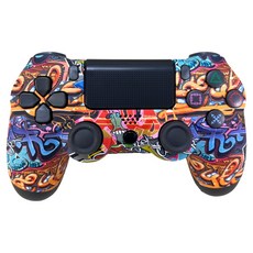 副廠 PS4手把 塗鴉, 1個, S03-P4-28