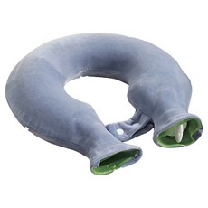 Kyhome U型肩頸熱敷袋/加厚注水冷熱兩用暖手袋 藏青藍 1.4L, 1個