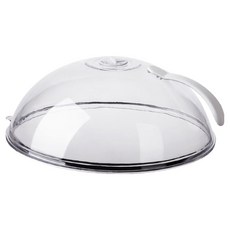 Kyhome 微波爐加熱蓋/防濺油保鮮蓋/熱菜專用蓋子, 1個, 透明白