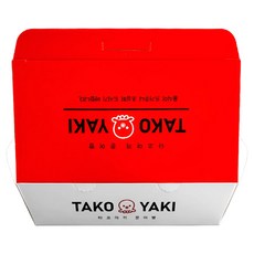 Me and My Way 章魚燒 起司球 迷你甜甜圈 拋棄式紙容器 印刷 小, 1個, 50入