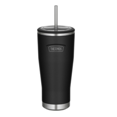 THERMOS 膳魔師 吸管保冷杯 ASTB-710 GRT, 1個, 墨炭黑, 710ml