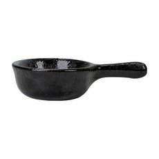 JUST HOME日式窯燒2.5吋把手調味碟4件組 8950-29E-1, 黑曜, 4個調味碟, 1組