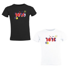 MI MI LEO 兒童款 台灣製國旗印花T22吸排T恤2件組