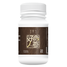 Well Life 悅生活 美實力 好命人蔘膠囊, 1個, 30顆