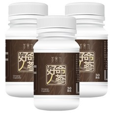 Well Life 悅生活 美實力 好命人蔘膠囊, 3個, 30顆