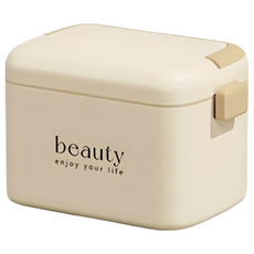 HOUDER 奶油風多功能醫藥箱 小號, 奶油黃, 1個