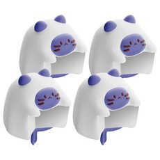 Lestar 卡通系列 桌角安全保護套, 莫莫貓, 4個