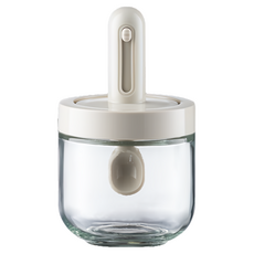 圓冠伸縮調味罐 白色, 1個, 300ml