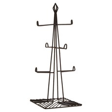 Premier Vertex掛式杯架 可掛6杯, 1個, 黑色