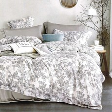 LoveCity 寢城之戀 台灣製 60支100%純正天絲 兩用被床包組