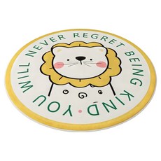 築夢家居 圓形地墊