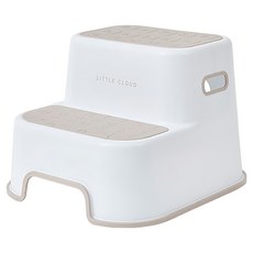 Little Cloud 幼兒用2層腳踏凳, 1個, 米色