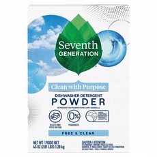 Seventh GENERATION 淨七代 洗碗機專用洗碗粉, 1.28kg, 1個