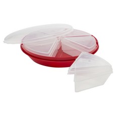 FOX RUN 派塔收納野餐盒 34cm, 1個, 紅色