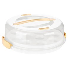 tescoma 提蓋瑪芬蛋糕盒 34cm, 1個, 淺橘色 + 透明色