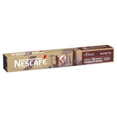 NESCAFE 雀巢咖啡 Dolce Gusto 多趣酷思 Africas Ristretto 非洲濃縮烘培 Nespresso 咖啡膠囊, 5g, 1個, 10個裝