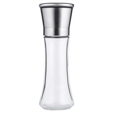 Edish 胡椒研磨罐 調味料研磨 腰身款, 1個, 200ml