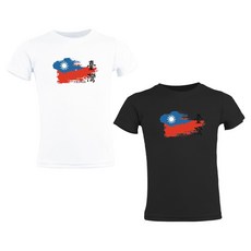 MI MI LEO 國旗印花吸排T恤2件組 台灣製 兒童款 T26