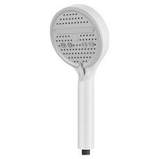 Delshein 5段調節增壓蓮蓬頭, 白色, 1個
