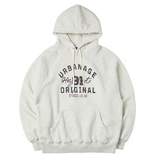 URBANAGE 男女通用 HIGH STREET 拉格蘭寬鬆版型連帽T恤