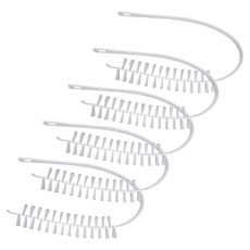 네스팅홈 틈새 세탁기 청소솔 브러쉬, 화이트, 5개