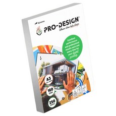 Prodesign 彩色雷射專用紙 160G, 250個, A3